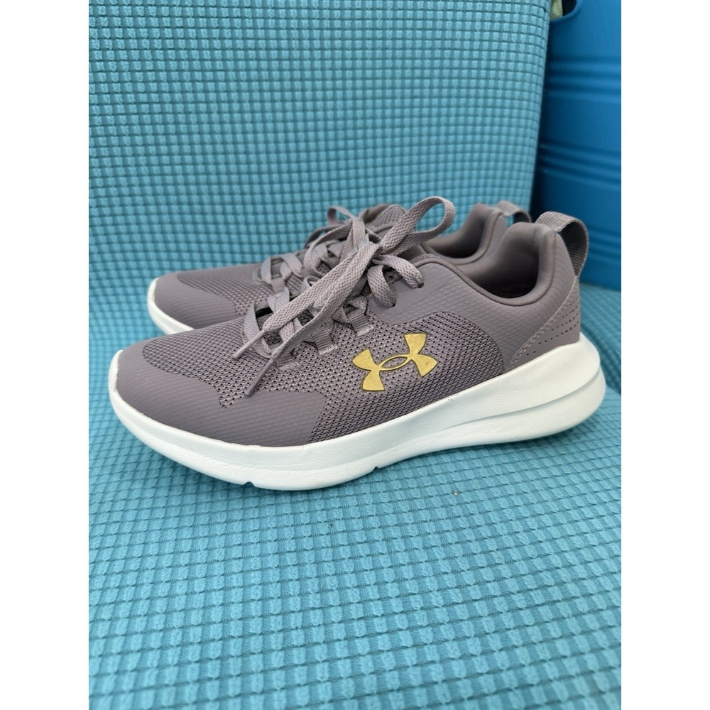 Under Armour Womens 8 Essentials Lavender Athletic Shoes Running 3022955